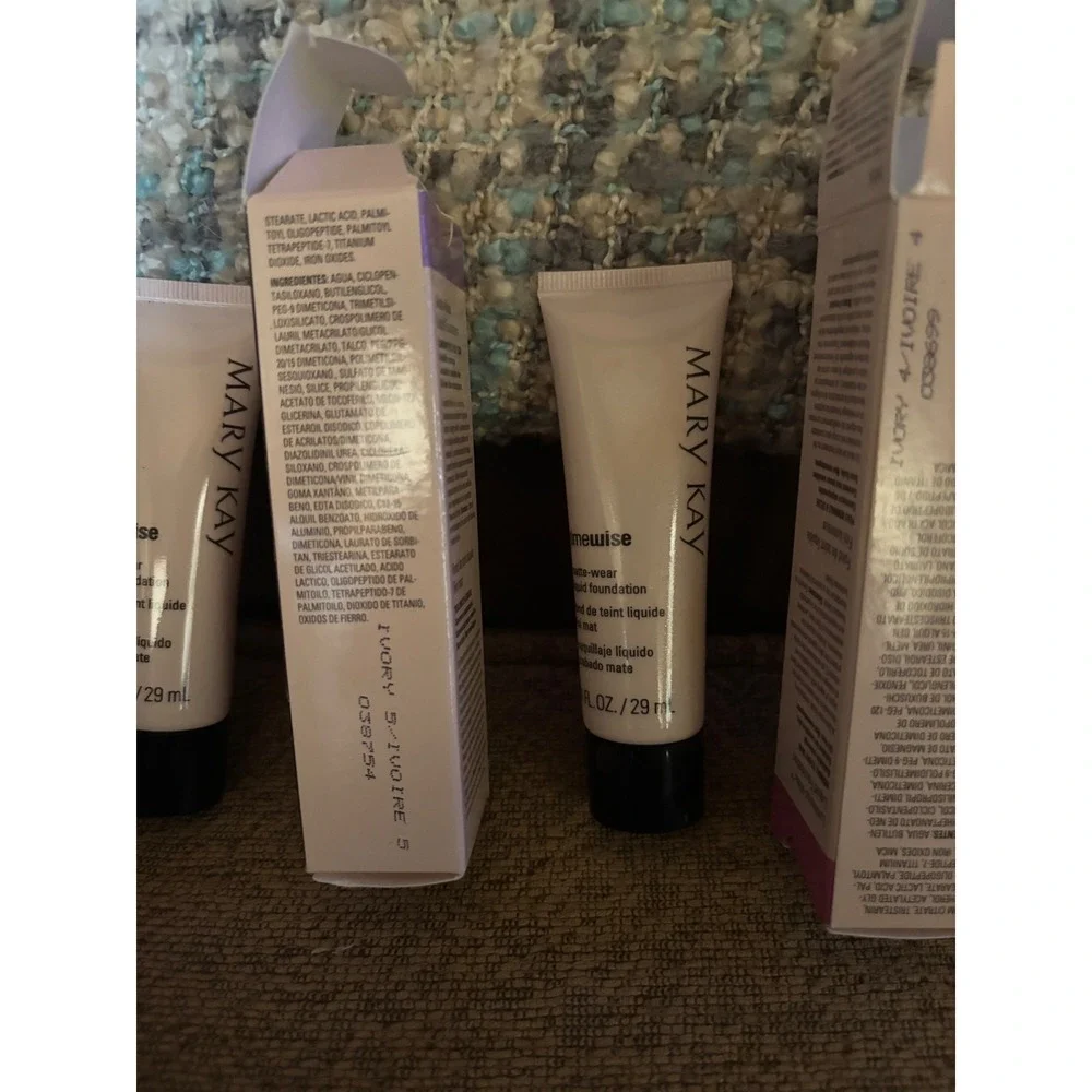 Mary Kay Timewise Foundation Lot 3 Ivory 4 Luminous 5 Matte 6 Matte 1oz NEW
